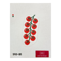 Stitch Rock Designs Cherry Tomatoes Needlepoint Canvas