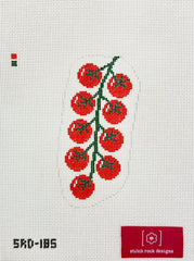 Stitch Rock Designs Cherry Tomatoes Needlepoint Canvas