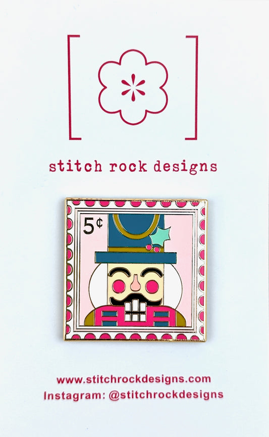 Stitch Rock Designs Nutcracker Stamp Needle Minder