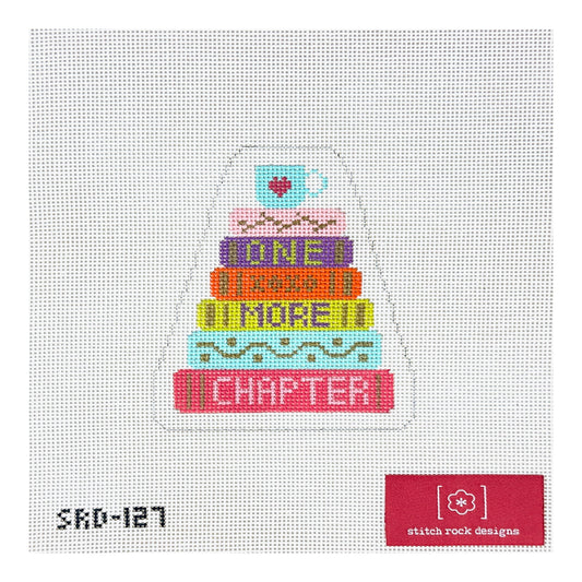 Stitch Rock Designs One More Chapter Needlepoint Canvas