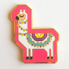 Stitch Rock Designs Pink Llama Needle Minder
