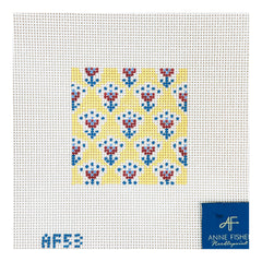 Stitch Style Anne Fisher Provence Needlepoint Canvas - Yellow