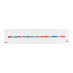 Stitch Style Anne Fisher Snake Wrap Bracelet Needlepoint Canvas - Red and Blue