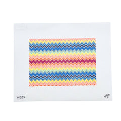 Stitch Style Bargello Clutch Needlepoint Canvas