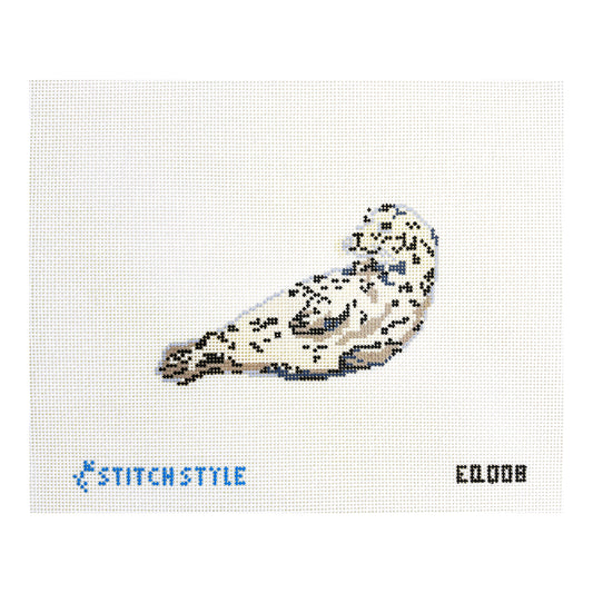 Stitch Style Emily Quigley Seal Needlepoint Canvas