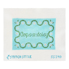Stitch Style Oops A Daisy Needlepoint Canvas