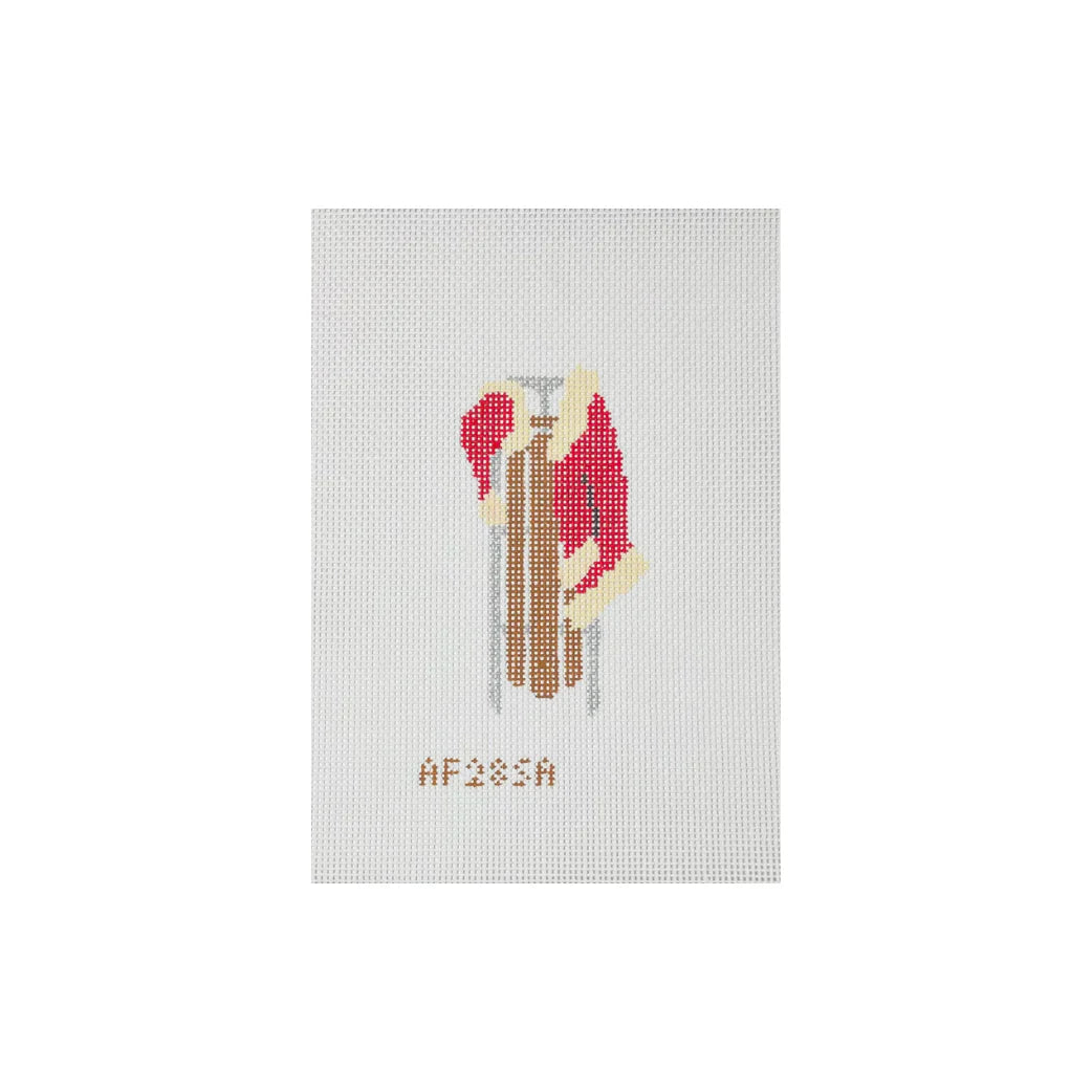 Stitch Style Santa Sled Needlepoint Canvas