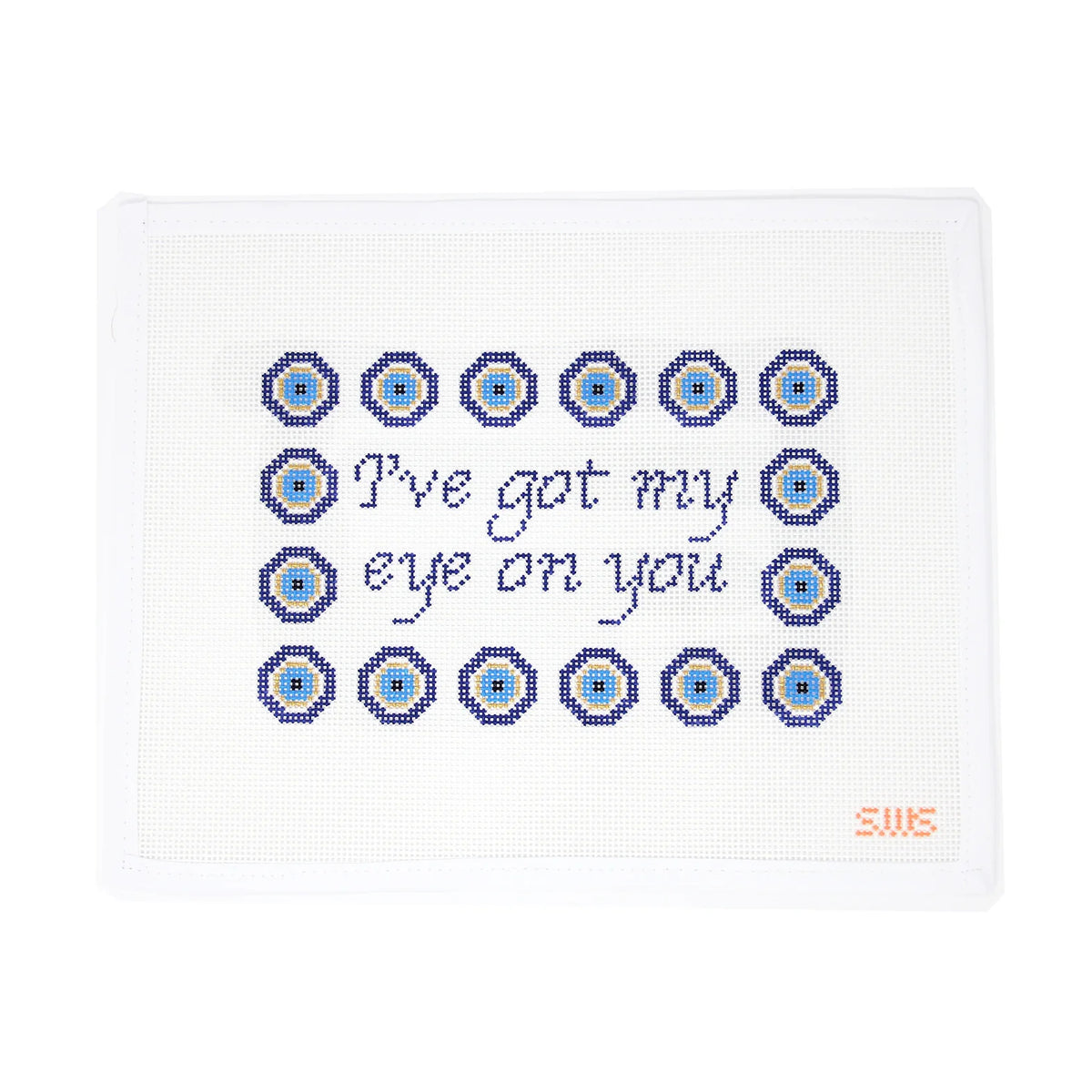 Stitching with Stacey I've Got My Eye On You Needlepoint Canvas