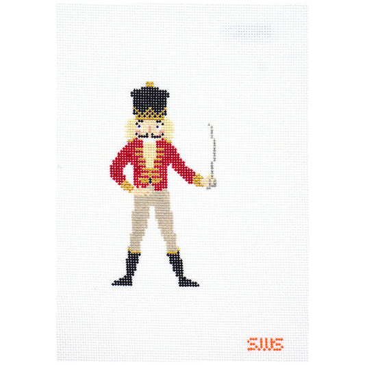 Stitching with Stacey Nutcracker Needlepoint Canvas