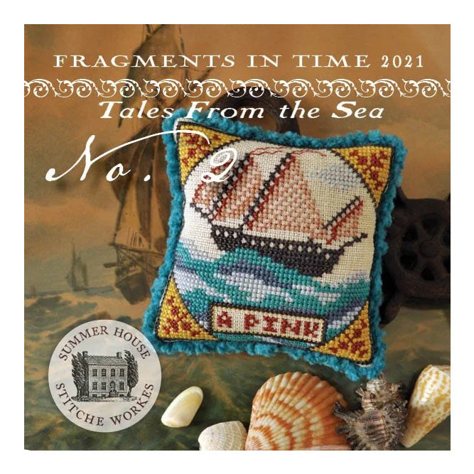 Summer House Stitche Workes Fragments in Time 2021 #2 Tales From the Sea Cross Stitch Pattern