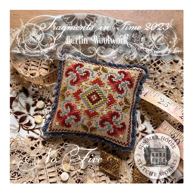 Summer House Stitche Workes Fragments in Time 2023 Part 5 Cross Stitch Pattern