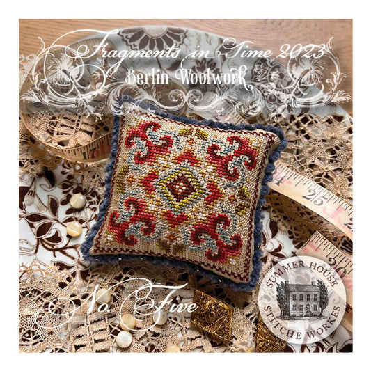 Summer House Stitche Workes Fragments in Time 2023 Part 5 Cross Stitch Pattern