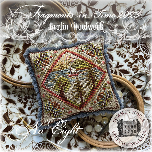 Summer House Stitche Workes Fragments In Time 2023 Part 8 Cross Stitch Pattern