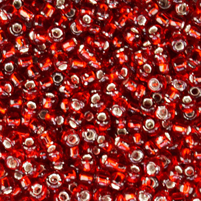 Sundance Designs Seed Bead Size 11 - 11A Bright Red