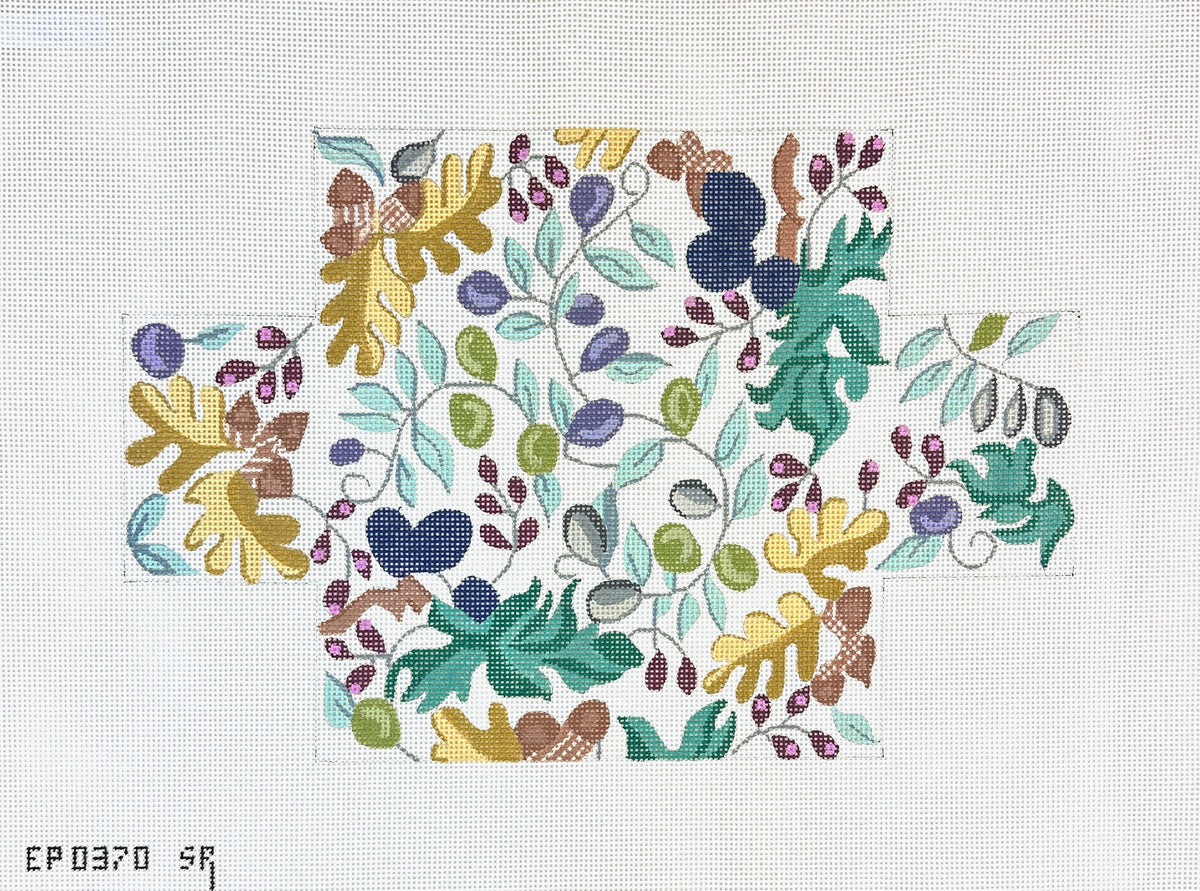 Susan Roberts Needlepoint EP Arts Arbor De Provence Brick Cover Needlepoint Canvas