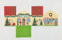 Susan Roberts Needlepoint 19th Hole Mini House Needlepoint Canvas