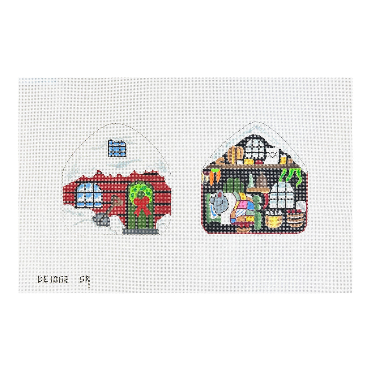 Susan Roberts Needlepoint Barbara Eyre Mouse House Needlepoint Canvas