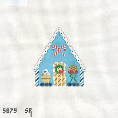 Susan Roberts Needlepoint Blueberry House Needlepoint Canvas