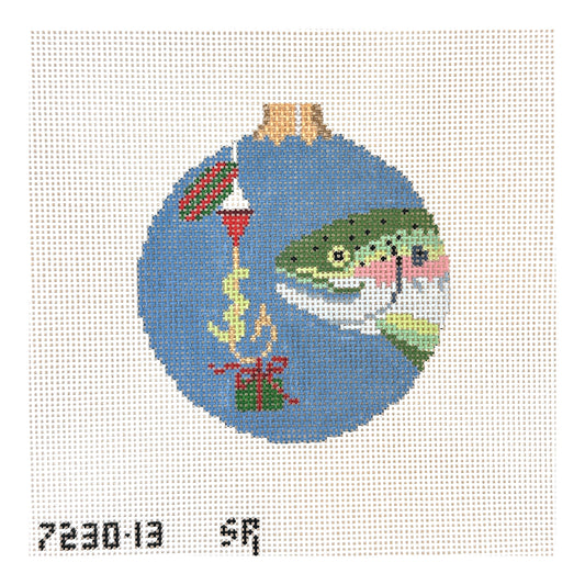 Susan Roberts Needlepoint Fish Gift Needlepoint Canvas - 13M