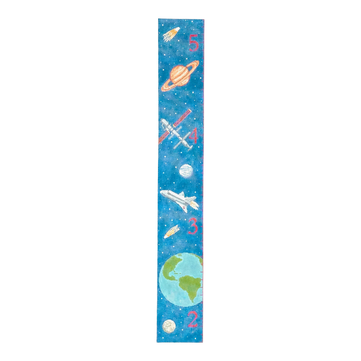 Susan Roberts Needlepoint Galaxy Growth Chart Needlepoint Canvas