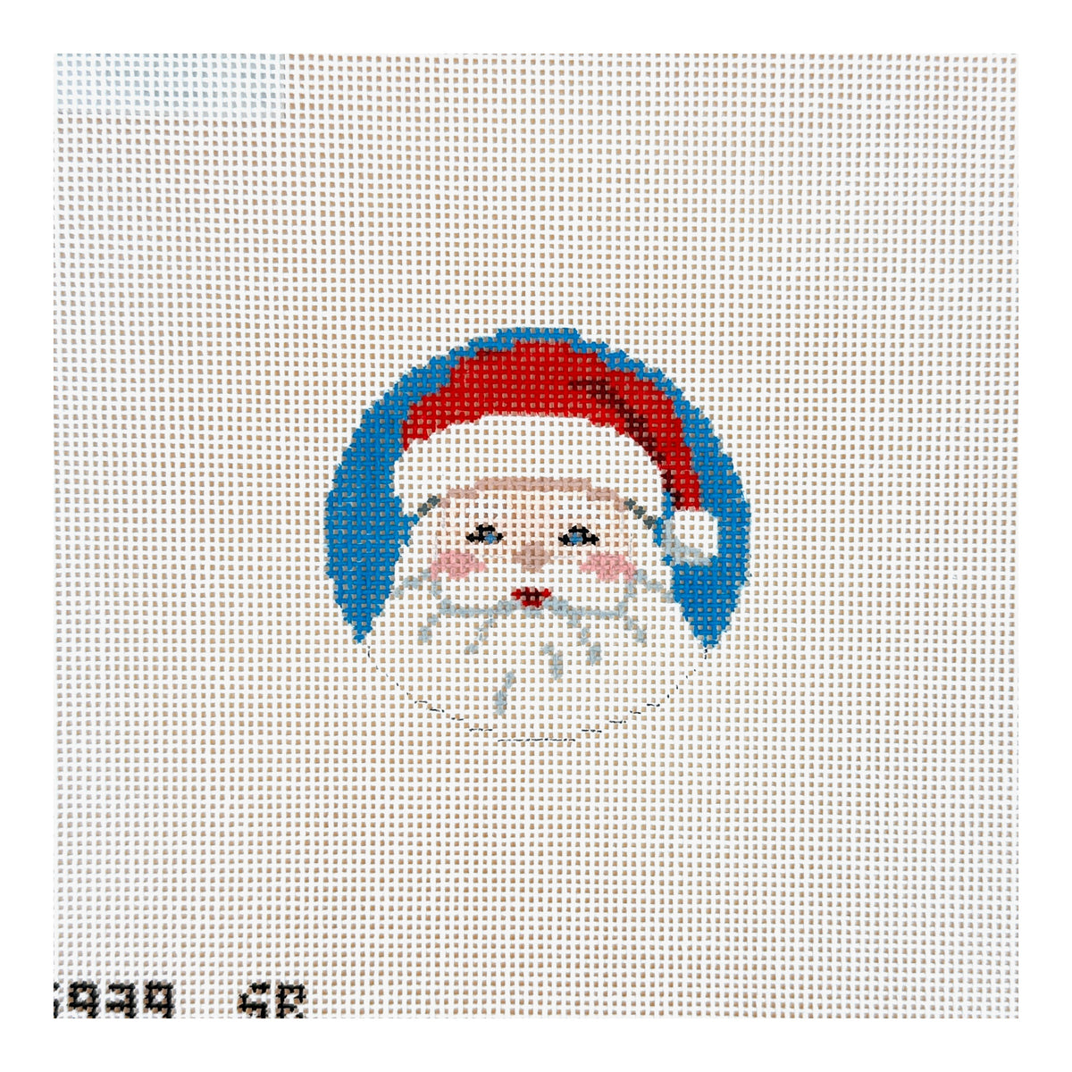 Susan Roberts Needlepoint Jolly Santa Face Needlepoint Canvas