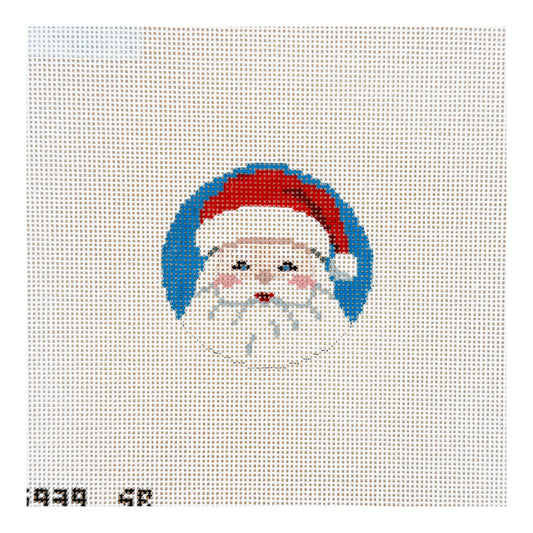 Susan Roberts Needlepoint Jolly Santa Face Needlepoint Canvas