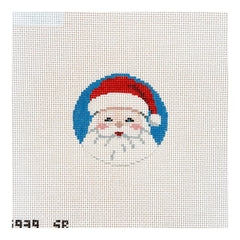 Susan Roberts Needlepoint Jolly Santa Face Needlepoint Canvas