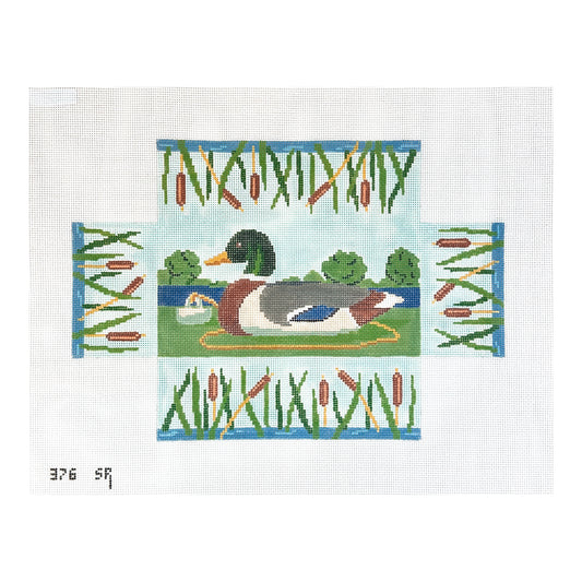 Susan Roberts Needlepoint Mallard Decoy Brick Cover Needlepoint Canvas