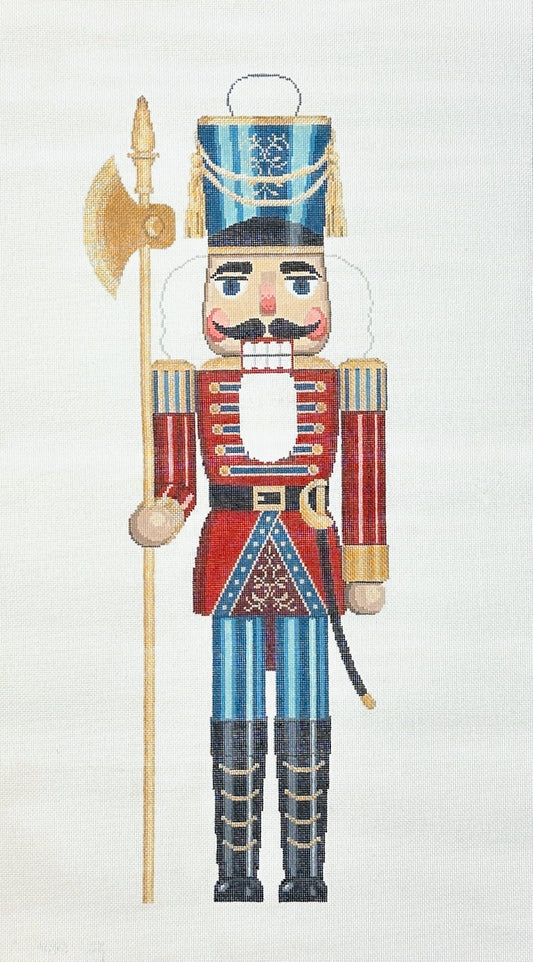 Susan Roberts Needlepoint Nutcracker 30" Stand Up Needlepoint Canvas - 13M