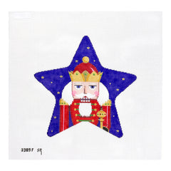 Susan Roberts Needlepoint Nutcracker King Tree Topper Needlepoint Canvas
