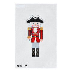 Susan Roberts Needlepoint Red Guard Nutcracker Needlepoint Canvas