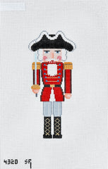 Susan Roberts Needlepoint Red Guard Nutcracker Needlepoint Canvas