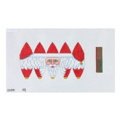 Susan Roberts Needlepoint Santa Face Hot Air Balloon 3D Needlepoint Canvas