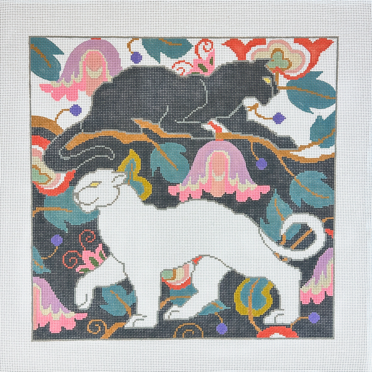 Tapestry Fair Double Decker Needlepoint Canvas