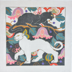 Tapestry Fair Double Decker Needlepoint Canvas