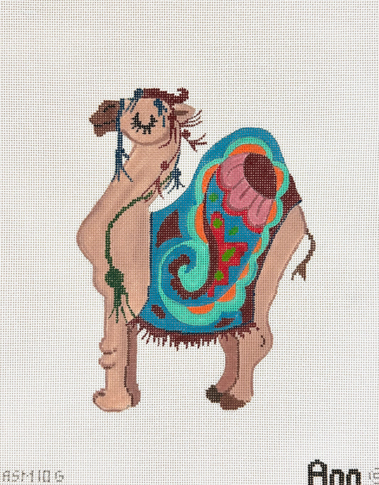 Tapestry Fair Nativity Camel Needlepoint Canvas