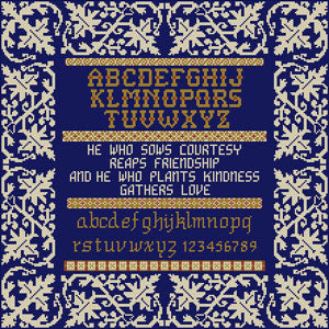 The Meredith Collection Treglown Designs He Who Sows Needlepoint Canvas
