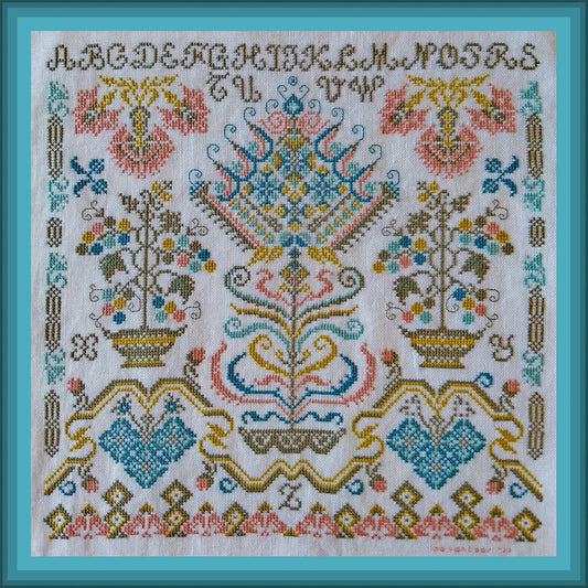 Tempting Tangles Designs Palampore Tree of Life Cross Stitch Pattern