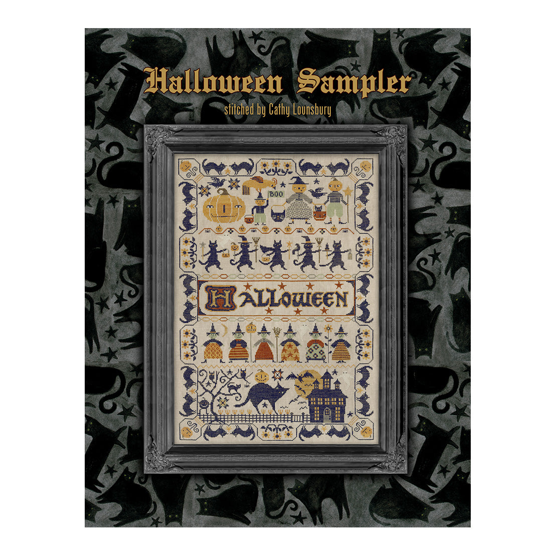 Teresa Kogut Creative Whims Hello Halloween Cross Stitch Pattern