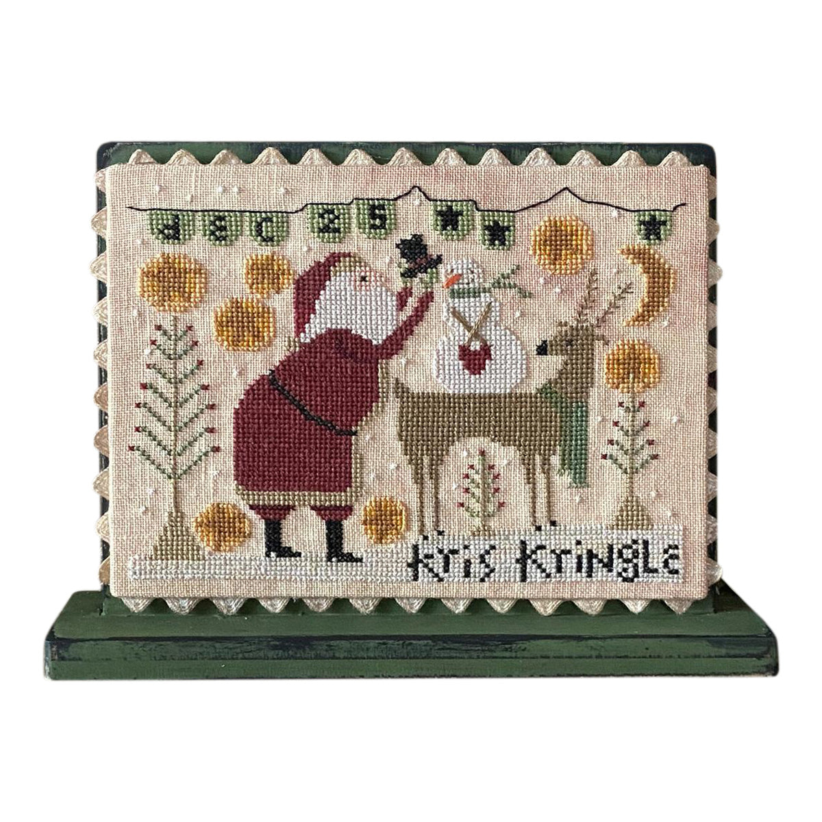 Teresa Kogut Creative Whims Hello Santa Book Cross Stitch Pattern