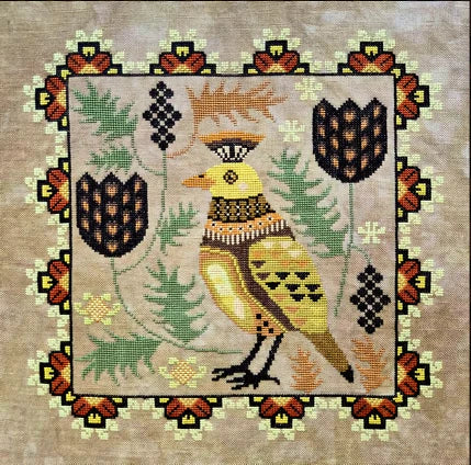 The Artsy Housewife All Gussied Up Cross Stitch Pattern