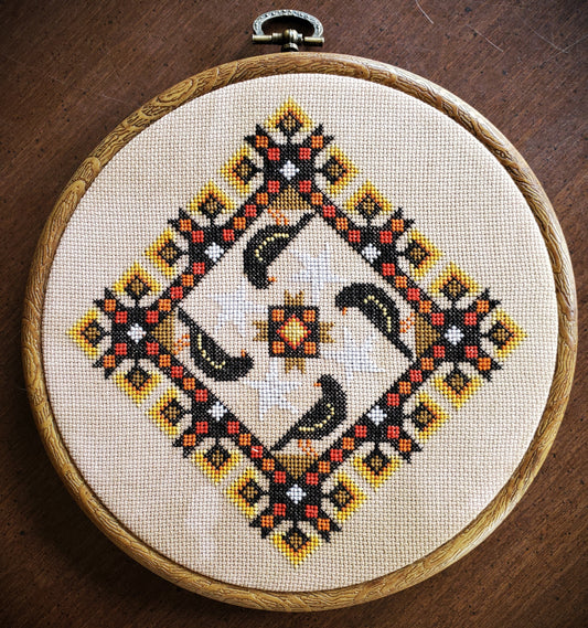 The Artsy Housewife Hey Birdie Cross Stitch Pattern
