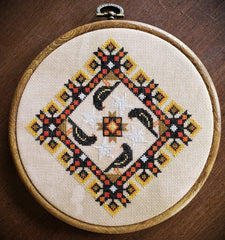 The Artsy Housewife Hey Birdie Cross Stitch Pattern