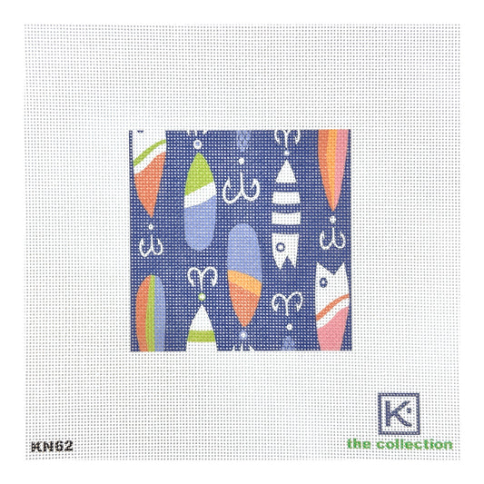 The Collection Designs Kate Nelligan Lures Needlepoint Canvas