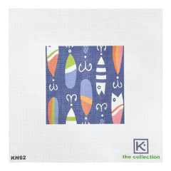 The Collection Designs Kate Nelligan Lures Needlepoint Canvas