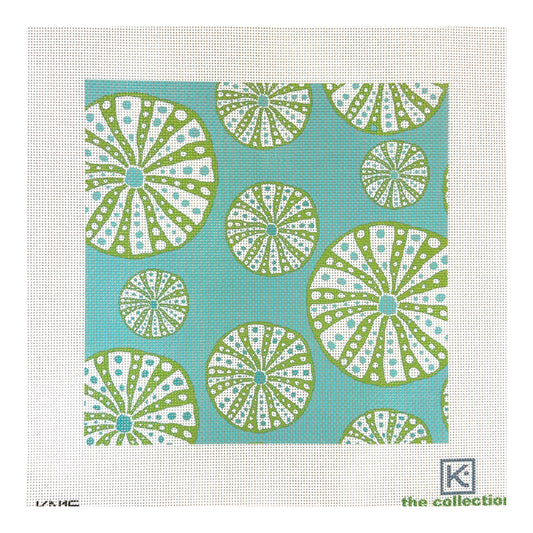 The Collection Designs Kate Nelligan Sea Urchins Needlepoint Canvas