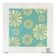 The Collection Designs Kate Nelligan Sea Urchins Needlepoint Canvas