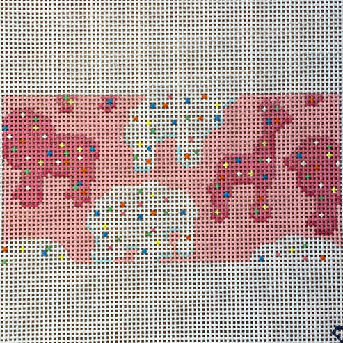 The Gingham Stitchery Maddie Sweet Designs Animal Cracker Insert Needlepoint Canvas