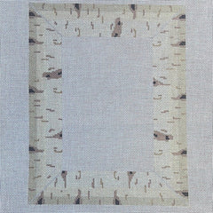 The Gingham Stitchery Maddie Sweet Designs Birch Frame Needlepoint Canvas