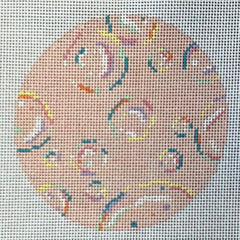 The Gingham Stitchery Maddie Sweet Designs Bubbles Ornament No Wand Needlepoint Canvas